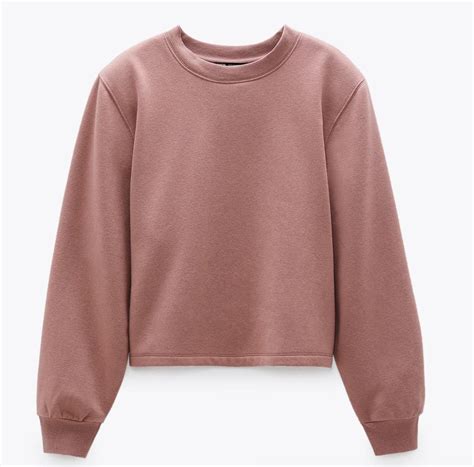 sudaderas mujer zara|sudadera rosa.